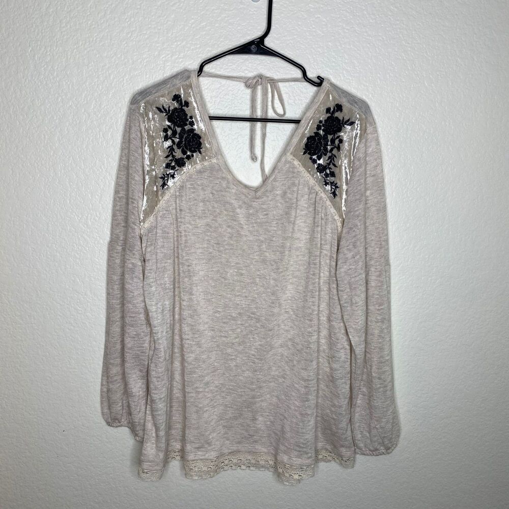 maurices womens whimsigoth velvet burnout top fairy grunge crotchet festival 2X